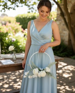 Clara Floral Hoop