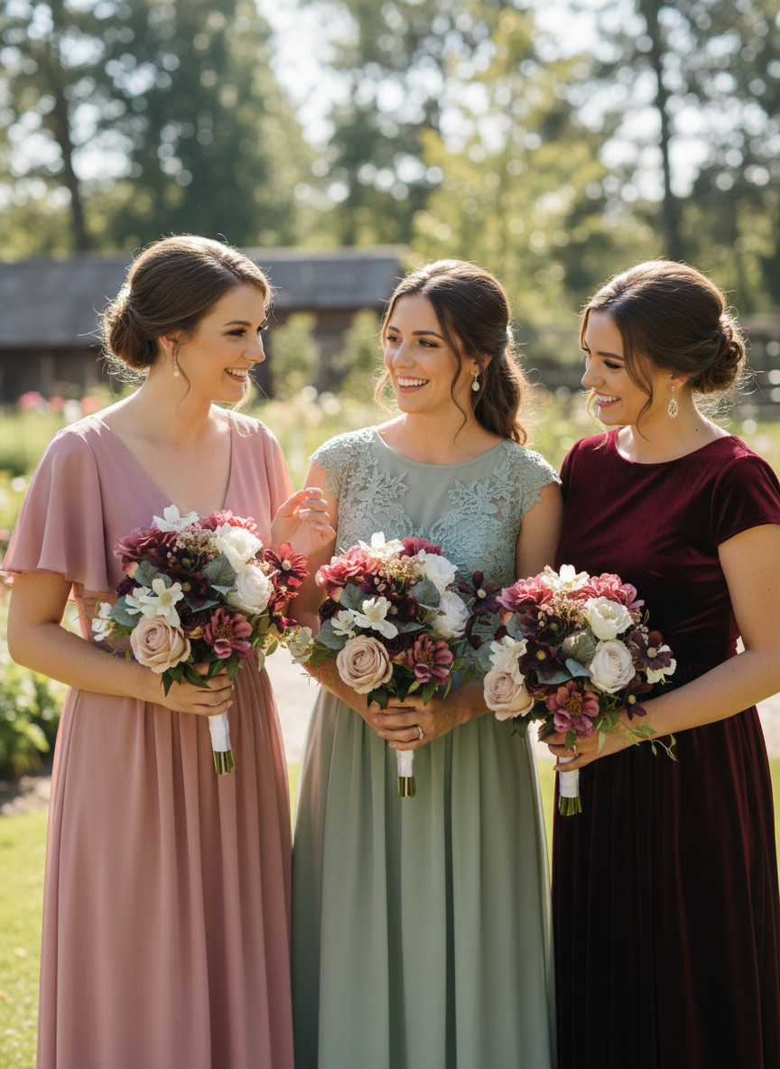 Sophia Bridal Party Flowers