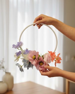 Taylor Floral Hoop