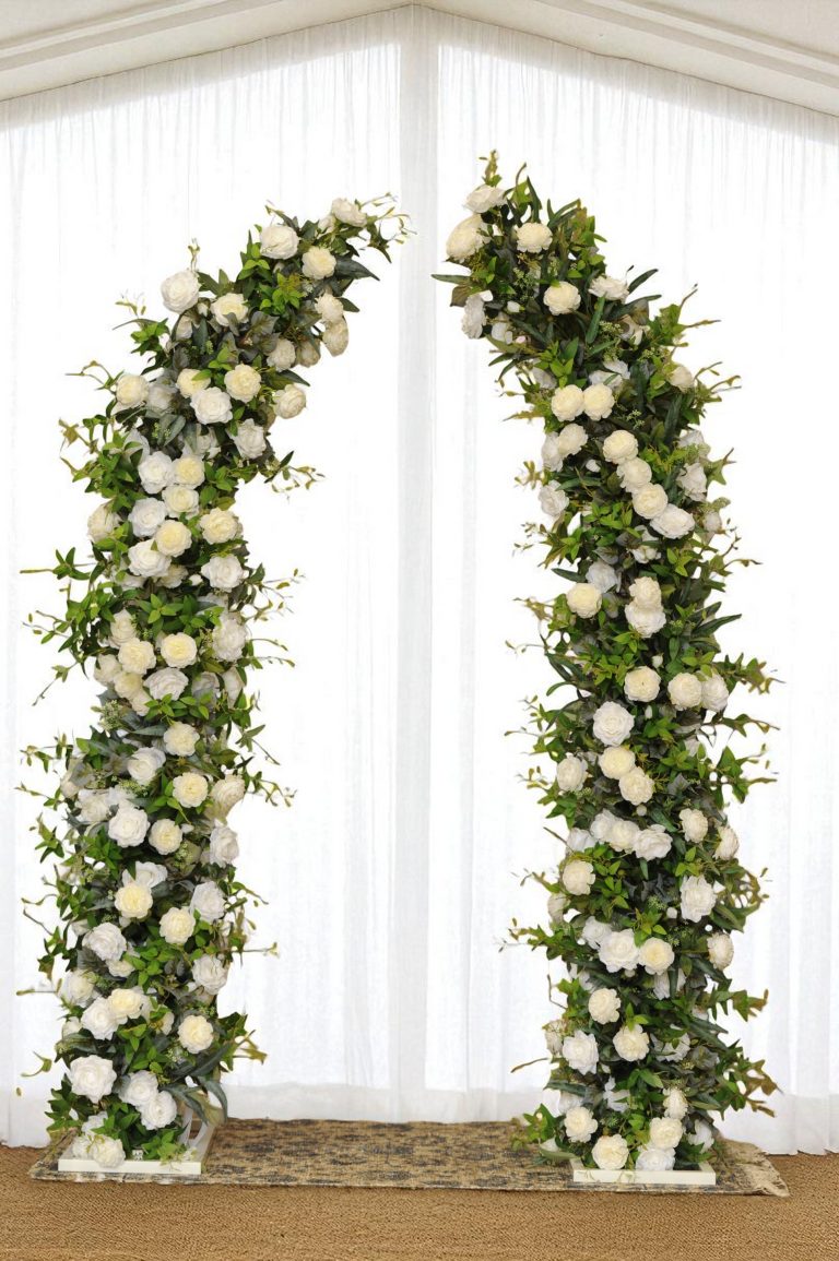 Clara Floral Pillars