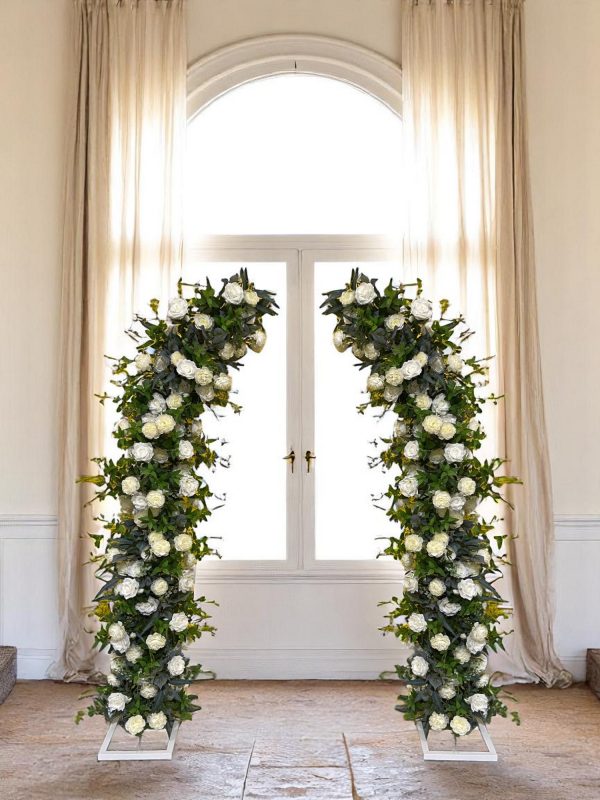 Clara Floral Pillars