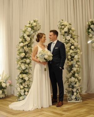 Elizabeth Floral Pillars