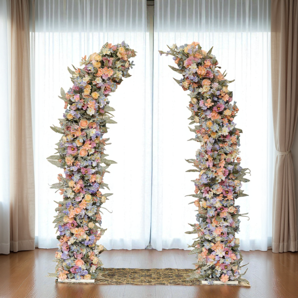 Taylor Floral Pillars