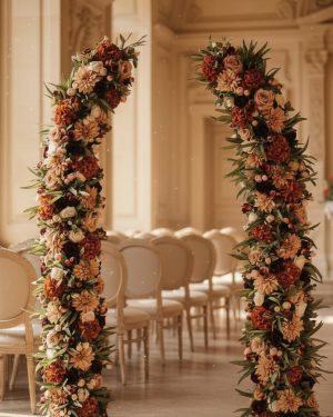 Charlotte Floral Pillars