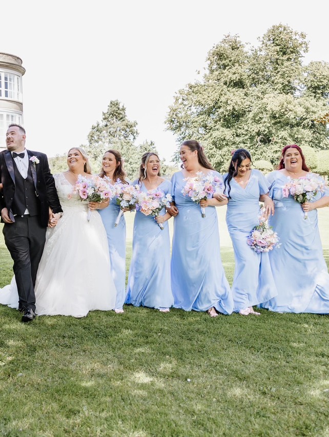 Real wedding flowers