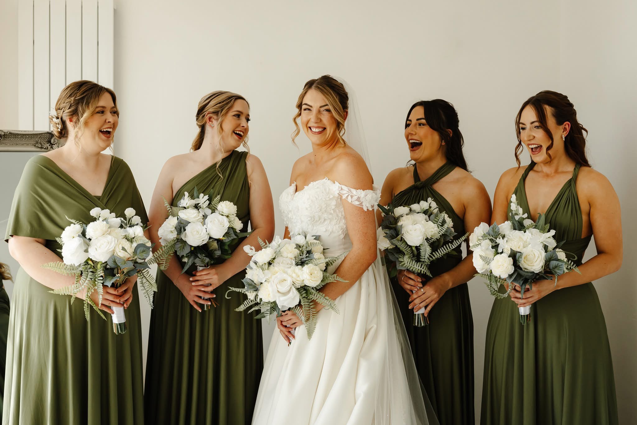 Real wedding flowers