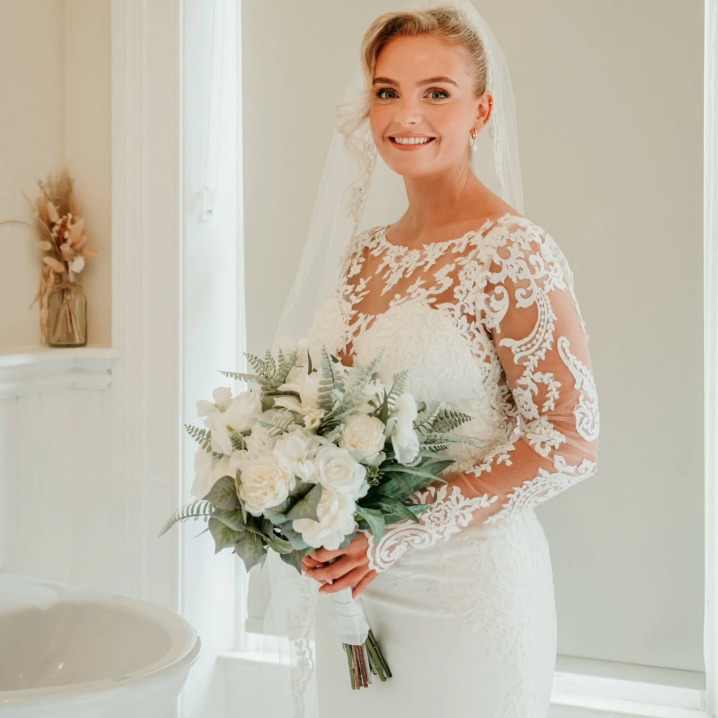 Real wedding flowers