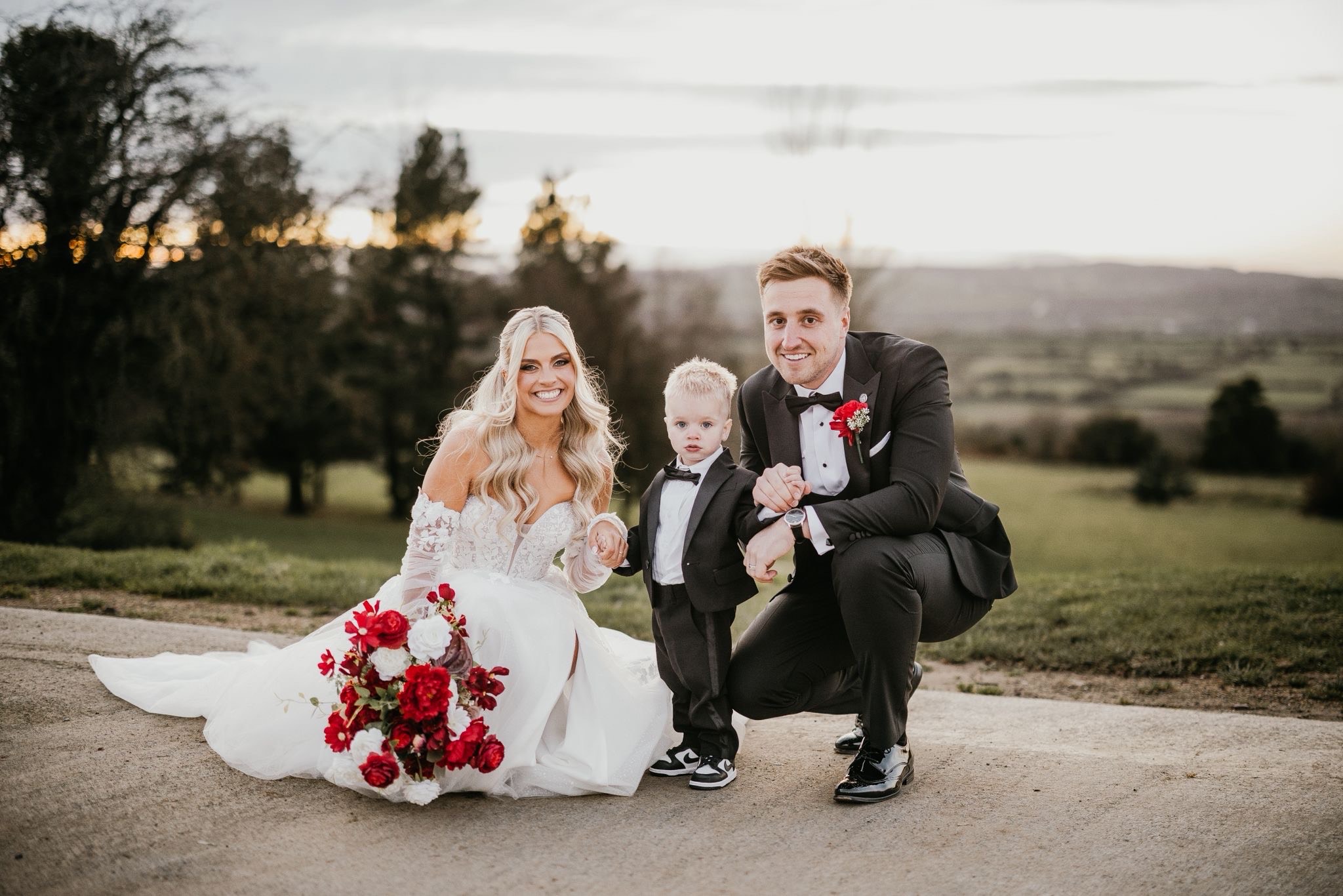 Scarlett Bridal Party Flowers