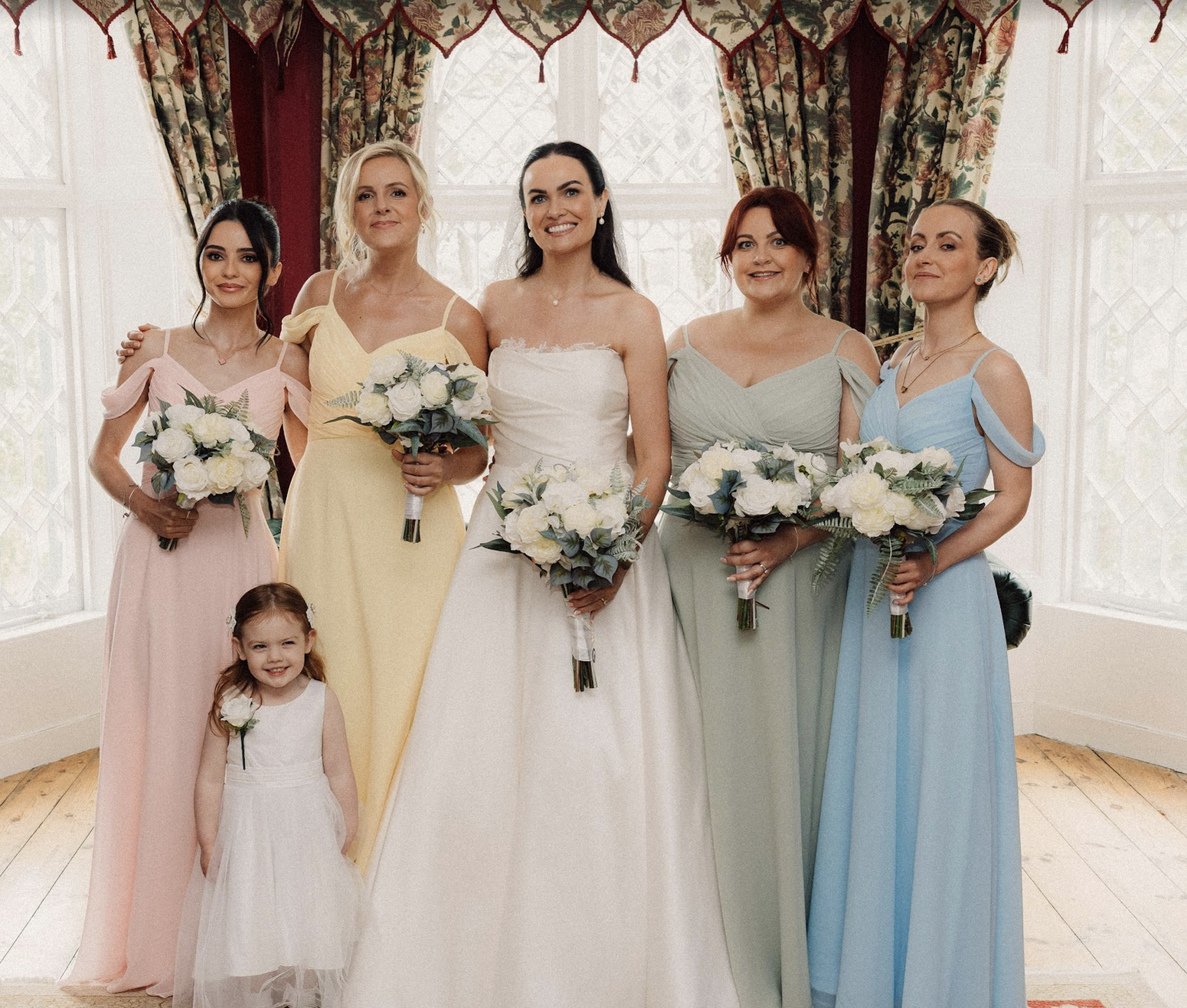 Clara Bridal Party Flowers