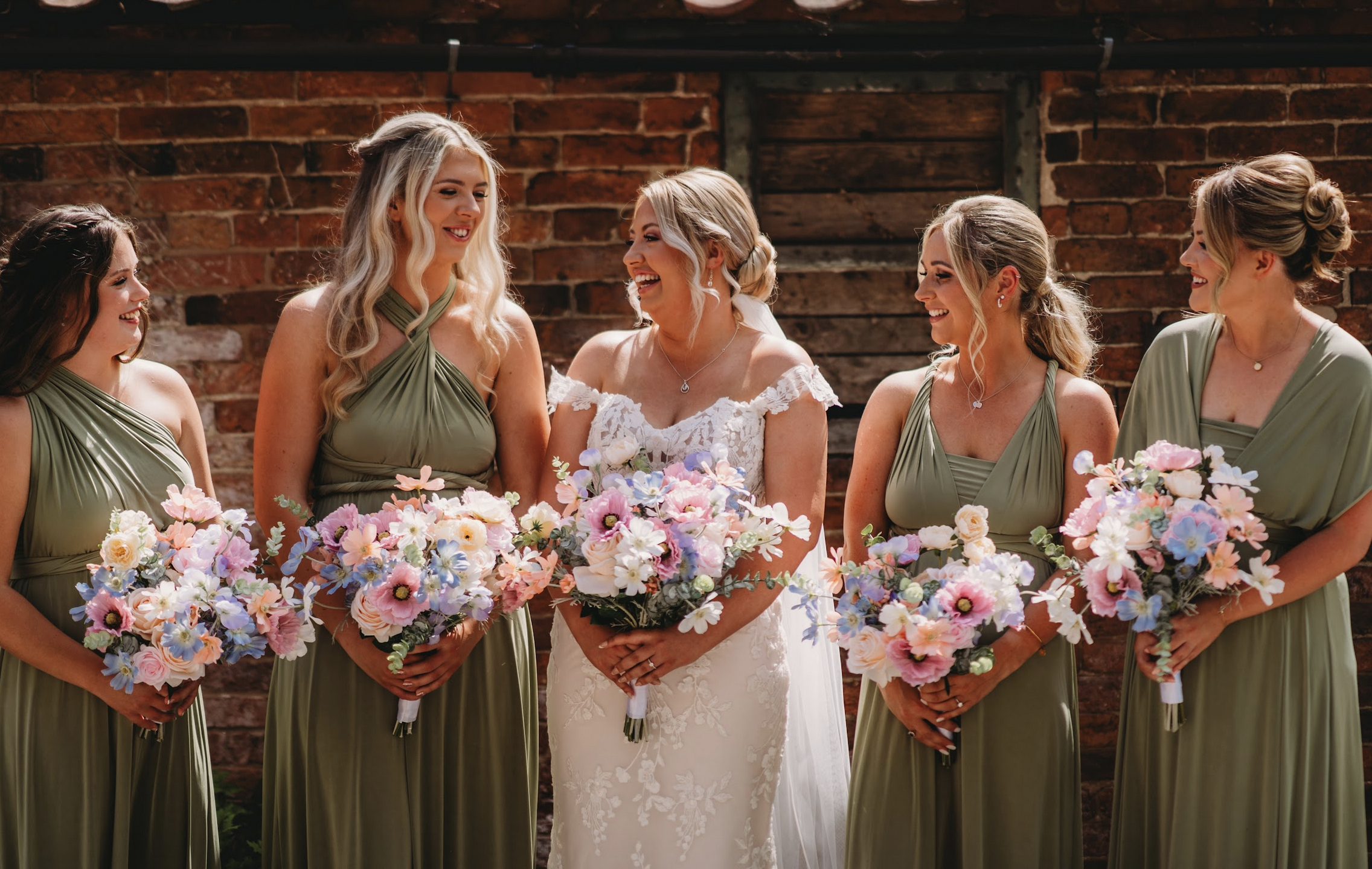 Taylor Bridal Party Flowers