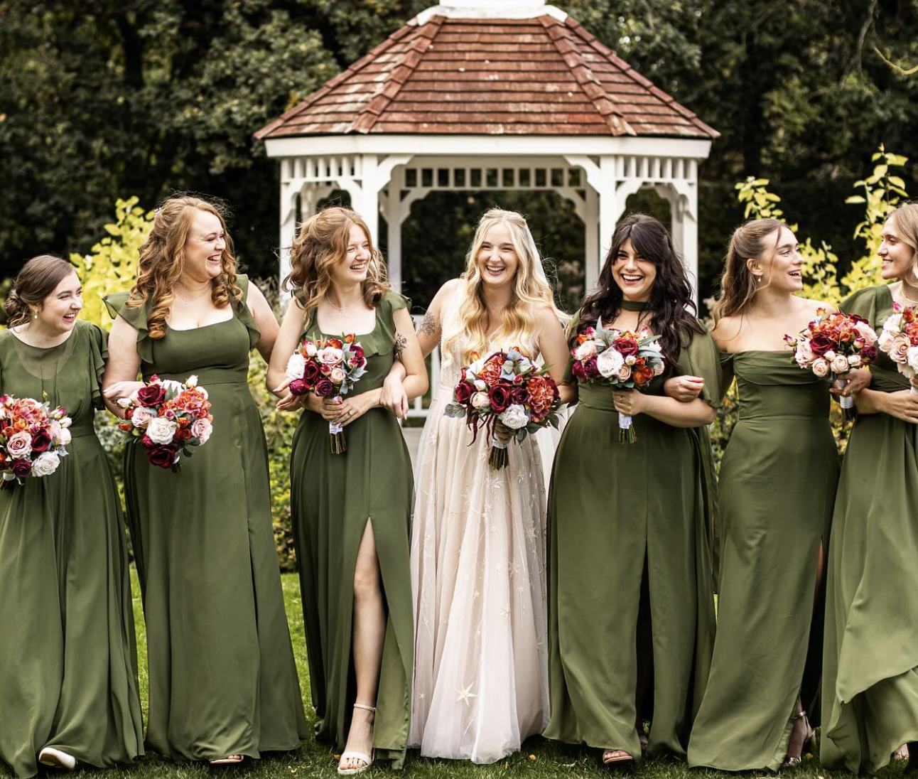 Charlotte Bridal Party Flowers