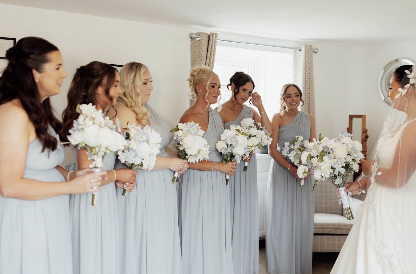 Elizabeth Bridal Party Flowers